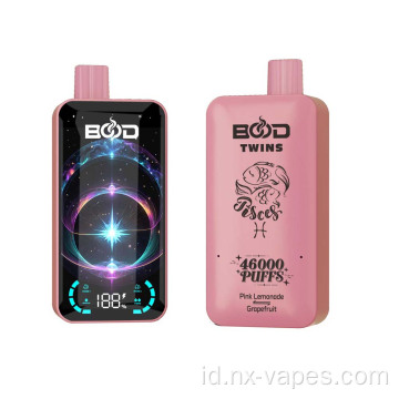 BOOD TWINS BARU 46000 Puffs Vape Wholesale